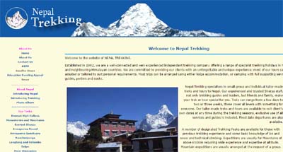Nepal Trekking operates trekking services in Nepal
